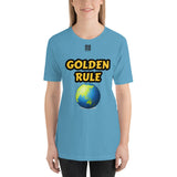 Short-Sleeve Unisex T-Shirt "20102-0021 Golden Rule (Black Logo)"