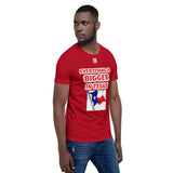 Short-Sleeve Unisex T-Shirt "10102-0051 Everything Is Bigger In Texas (White Logo)" - JCBTGlobal