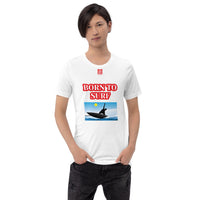 Short-Sleeve Unisex T-Shirt "10101-0061 Born To Surf (Red Logo)" - JCBTGlobal