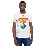 Short-Sleeve Unisex T-Shirt "10102-0021 Golden Rule (Red Logo)" - JCBTGlobal