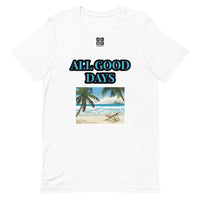 Short-Sleeve Unisex T-Shirt "10102-0031 All Good Days (Black Logo)" - JCBTGlobal