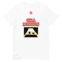 Short-Sleeve Unisex T-Shirt "10102-0121 On A Mission (Red Logo)"