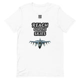 Short-Sleeve Unisex T-Shirt "10102-0131 Reach For The Skies (Black Logo)"