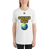 Short-Sleeve Unisex T-Shirt "20102-0021 Golden Rule (Black Logo)"