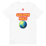 Short-Sleeve Unisex T-Shirt "20102-0021 Golden Rule (Red Logo)"