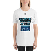 Short-sleeve unisex t-shirt "20102-0081 Software Engineer At Work (Black Logo)"