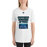 Short-sleeve unisex t-shirt "20102-0081 Software Engineer At Work (Black Logo)"