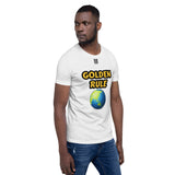 Short-Sleeve Unisex T-Shirt "10102-0021 Golden Rule (Black Logo)" - JCBTGlobal